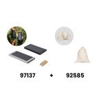 CLERK. 8000 mAh захранваща батерия със соларен панел от 100% рециклиран алуминий