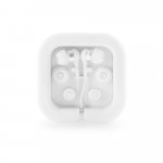 PRESLEY. Слушалки с 1,2-метров USB-C кабел и вграден ABS микрофон - бял