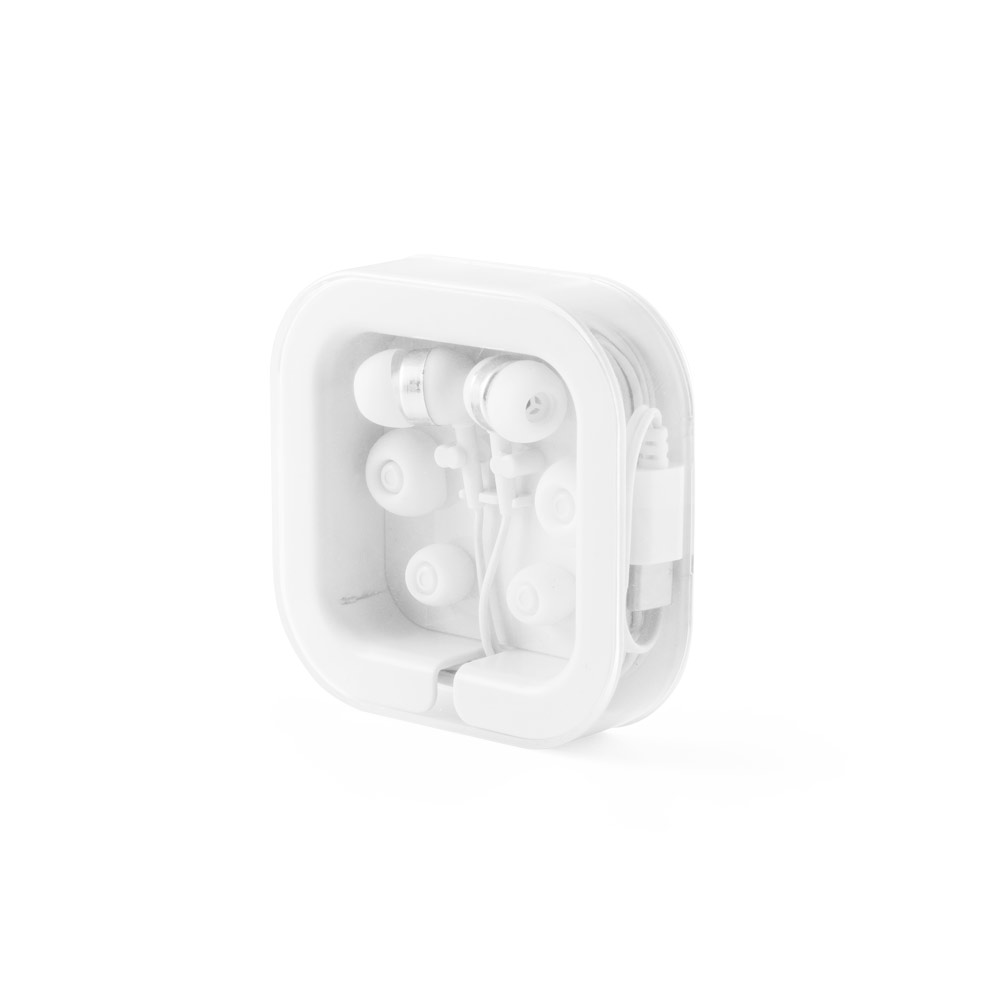 PRESLEY. Auricolari con cavo USB-C da 1.2 metri e microfono integrato in ABS