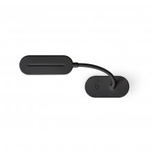 NESBIT II. Lampada portatile da tavolo con clip e autonomia di 30 ore al 65% rABS