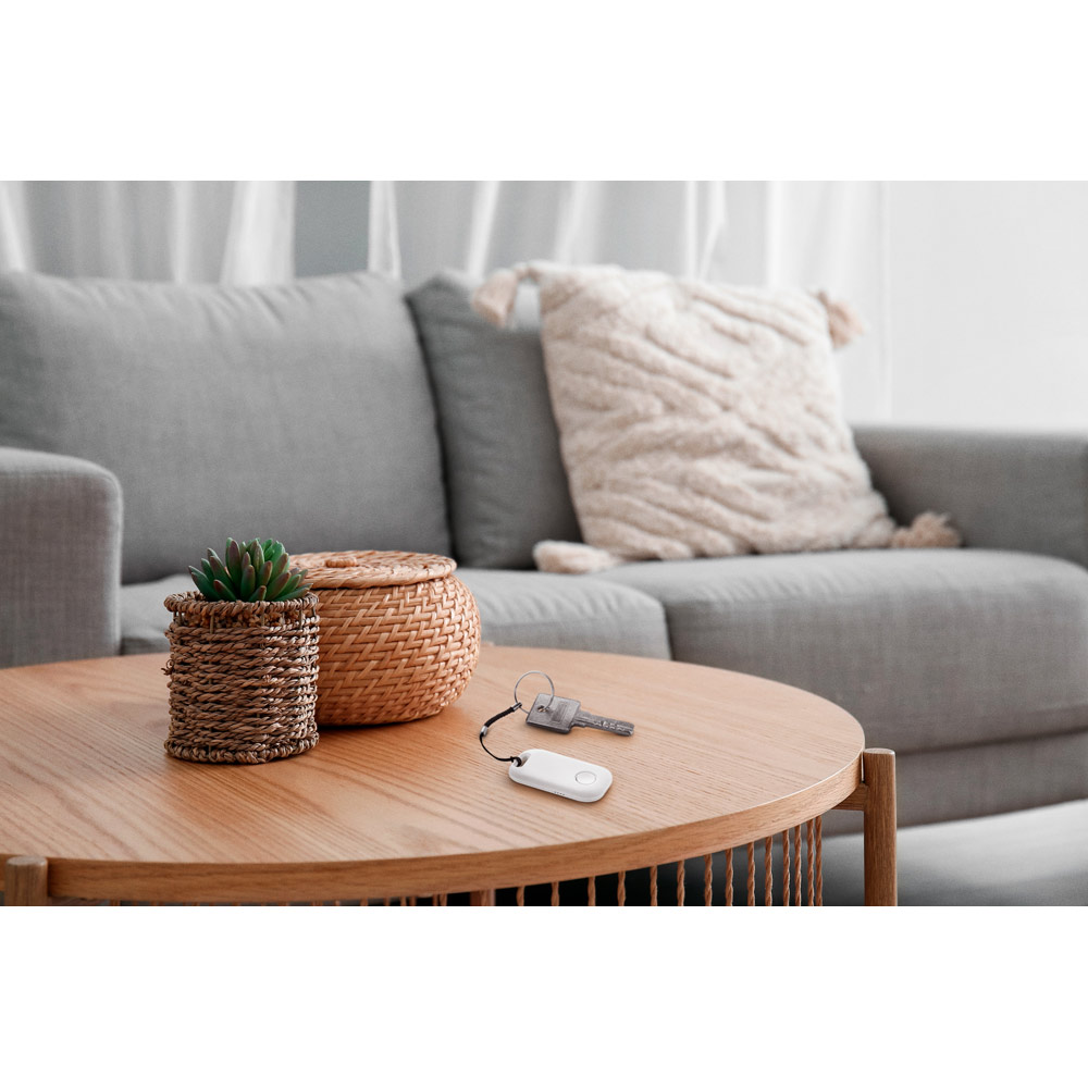 DAMY. Localizzatore wireless dal design compatto e leggero in ABS riciclato (100% rABS)