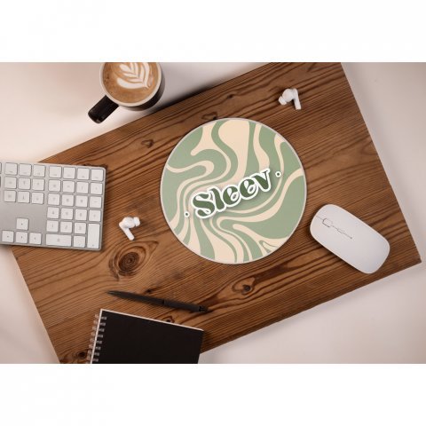 BLAIR ROUND. &Sigma;&tau;&rho;&omicron;&gamma;&gamma;&upsilon;&lambda;ό mouse pad &mu;&epsilon; &beta;ά&sigma;&eta; &alpha;&pi;ό &lambda;ά&sigma;&tau;&iota;&chi;&omicron;