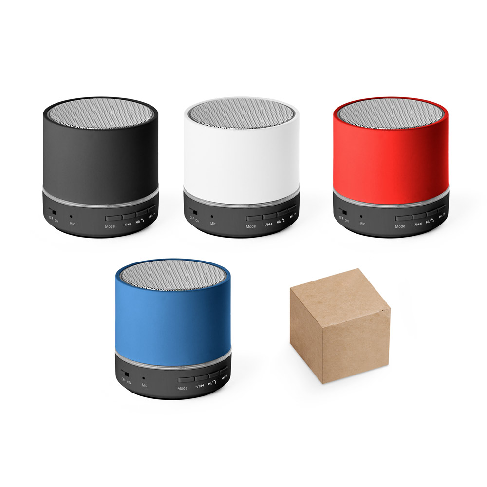 RE-PEREY. Altoparlante portatile da 3W con autonomia di 4h30m in ABS riciclato (100% rABS)