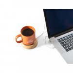 GATES. Grejač za &scaron;olje sa telom od bambusa - Natural