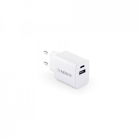 WEGENER. &Pi;&rho;&omicron;&sigma;&alpha;&rho;&mu;&omicron;&gamma;έ&alpha;&sigmaf; &rho;&epsilon;ύ&mu;&alpha;&tau;&omicron;&sigmaf; &mu;&epsilon; &theta;ύ&rho;&alpha; USB-A 18W &kappa;&alpha;&iota; USB-C 20W &sigma;&epsilon; &alpha;&nu;&alpha;&kappa;&upsilon;&kappa;&lambda;&omega;&mu;έ&nu;&omicron; ABS (100% rABS) - &Lambda;&epsilon;&upsilon;&kappa;ό