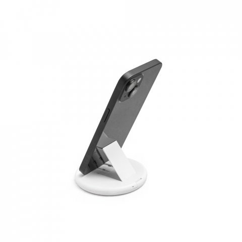 SYSTROM. Pециклиран ABS (100% rABS) супербърз кабел за зареждане и комплект адаптер - бял