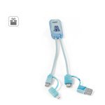 BERNERS. Свръхбърз USB кабел 6 в 1 от рециклиран PET (100% rPET)