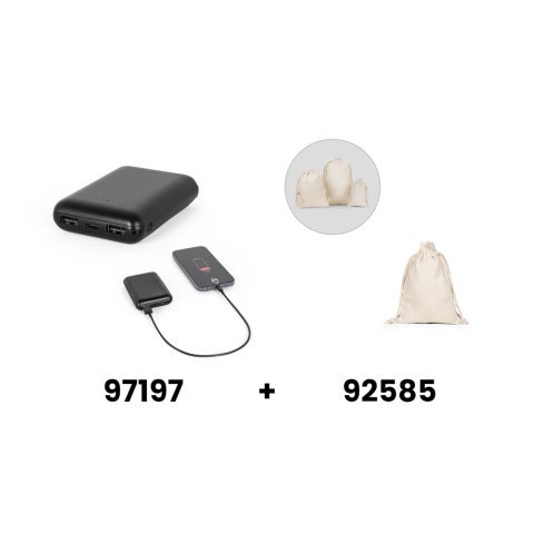 LEAKEY 8. Power bank 8.000 mAh &sigma;&epsilon; &alpha;&nu;&alpha;&kappa;&upsilon;&kappa;&lambda;&omega;&mu;έ&nu;&omicron; ABS (100% rABS)