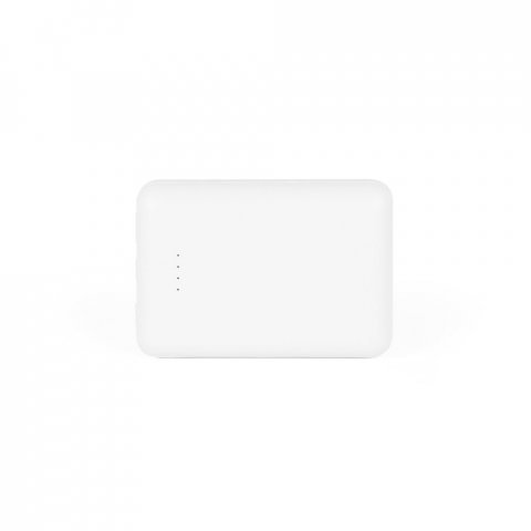 LEAKEY 10. Захранваща батерия 10.000 mAh от рециклиран ABS (100% rABS) - бял