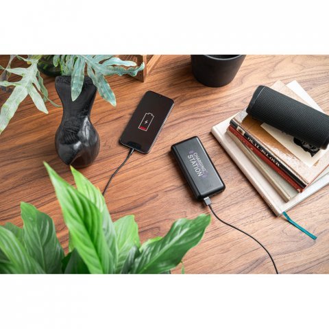 LEAKEY 20. Power bank 20.000 mAh &alpha;&pi;ό &alpha;&nu;&alpha;&kappa;&upsilon;&kappa;&lambda;&omega;&mu;έ&nu;&omicron; ABS (100% rABS)