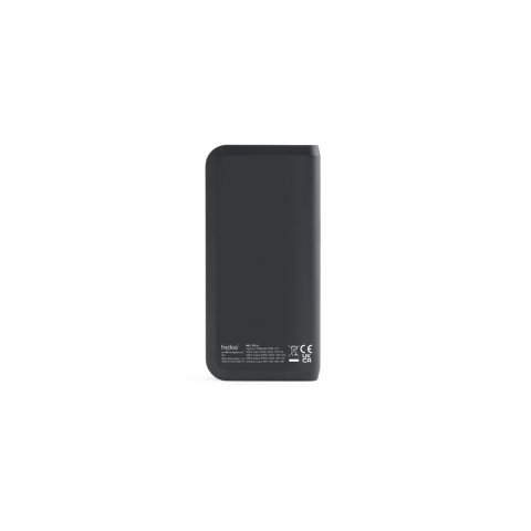 BECKER 10. 10 000 mAh преносима батерия от рециклиран ABS (100% rABS) с 15W супер бързо безжично зарядно устройство - черно