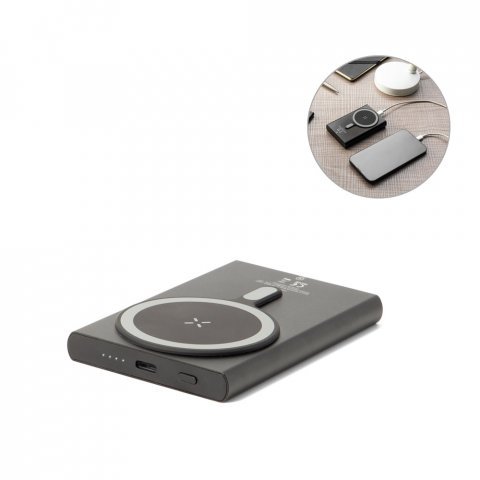 WRIGHT 5. &Mu;&alpha;&gamma;&nu;&eta;&tau;&iota;&kappa;ό power bank &mu;&epsilon; &epsilon;&xi;&alpha;&iota;&rho;&epsilon;&tau;&iota;&kappa;ά &gamma;&rho;ή&gamma;&omicron;&rho;&eta; &phi;ό&rho;&tau;&iota;&sigma;&eta; &alpha;&pi;ό &alpha;&nu;&alpha;&kappa;&upsilon;&kappa;&lambda;&omega;&mu;έ&nu;&omicron; &alpha;&lambda;&omicron;&upsilon;&mu;ί&nu;&iota;&omicron; &kappa;&alpha;&iota; &alpha;&nu;&alpha;&kappa;&upsilon;&kappa;&lambda;&omega;&mu;έ&nu;&omicron; ABS 5.000 mAh