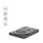 WRIGHT 5. Power bank magn&eacute;tico con carga ultrarr&aacute;pida en aluminio reciclado y ABS reciclado 5.000 mAh