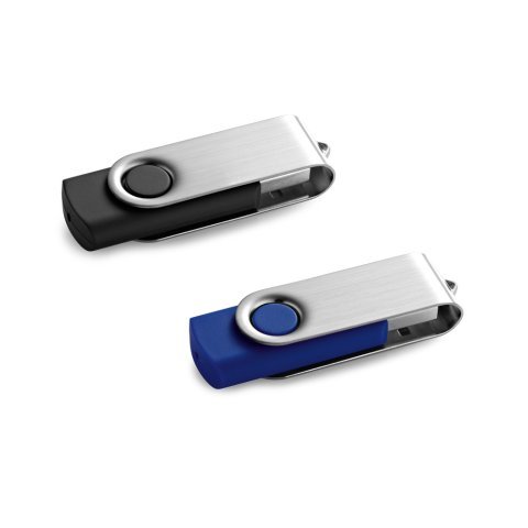 CLAUDIUS 2GB. Cl&eacute; USB 2GB avec attache en m&eacute;tal