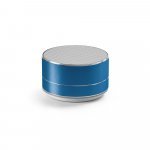 FLOREY. Portable 3W speaker with 4h battery life in recycled aluminium (100% rAL) and recycled ABS (100% rABS) - Blue