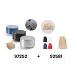 FLOREY. Difuzor portabil de 3W cu autonomie de 4h &icirc;n aluminiu reciclat (100% rAL) și ABS 100% reciclat (100% rABS)