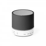 PEREY. ABS portable speaker with microphone - Black