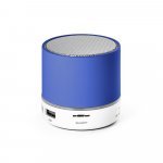 PEREY. ABS portable speaker with microphone - Royal blue