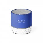 PEREY. ABS portable speaker with microphone - Royal blue