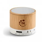 GLASHOW. Bamboe draagbare luidspreker met microfoon - Naturel