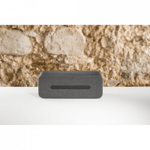 THUNDER. Portable speaker with microphone - Dark grey