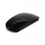 BLACKWELL. Battery-operated wireless mouse in recycled ABS (100% rABS) - Black