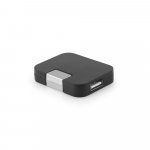JANNES. HUB &mu;&epsilon; 4 &theta;ύ&rho;&epsilon;&sigmaf; USB-A &alpha;&pi;ό ABS - &Mu;&alpha;ύ&rho;&omicron;