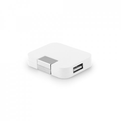 JANNES. HUB &mu;&epsilon; 4 &theta;ύ&rho;&epsilon;&sigmaf; USB-A &alpha;&pi;ό ABS - &Lambda;&epsilon;&upsilon;&kappa;ό