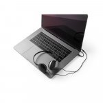 VOLTA. Слушалки с 1,2-метров ABS кабел - черно