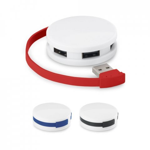 GARDNER. ХЪБ с кабел и 4 USB-A порта в ABS