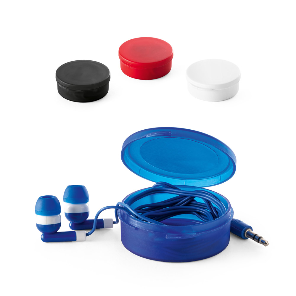 GERMAIN. Auricolari con cavo in ABS da 1.2 metri