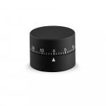 MONTIGNY. Kitchen timer in ABS - Black