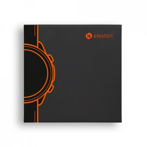 IMPERA II. Inteligentny zegarek z paskiem silikonowym - Czarny