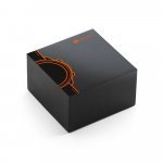 IMPERA II. Inteligentny zegarek z paskiem silikonowym - Czarny