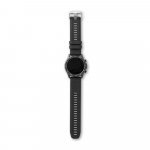 IMPERA II. Inteligentny zegarek z paskiem silikonowym - Czarny