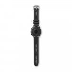 IMPERA II. Inteligentny zegarek z paskiem silikonowym - Czarny