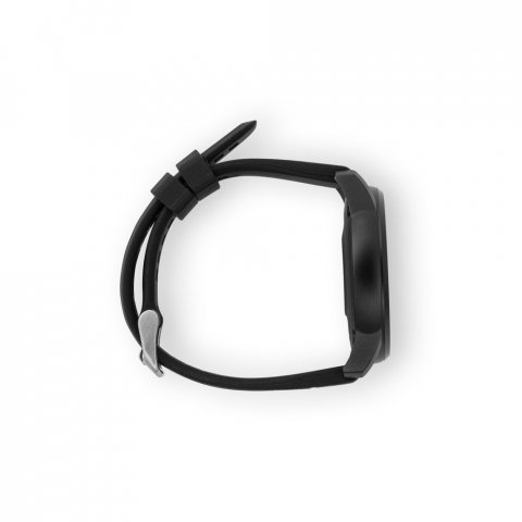 IMPERA II. Inteligentny zegarek z paskiem silikonowym - Czarny