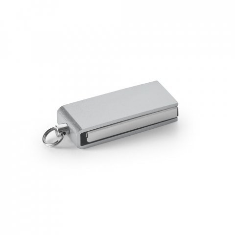 SIMON 8GB. Mini-pendrive 8 GB UDP z aluminium - Satynowy srebrny