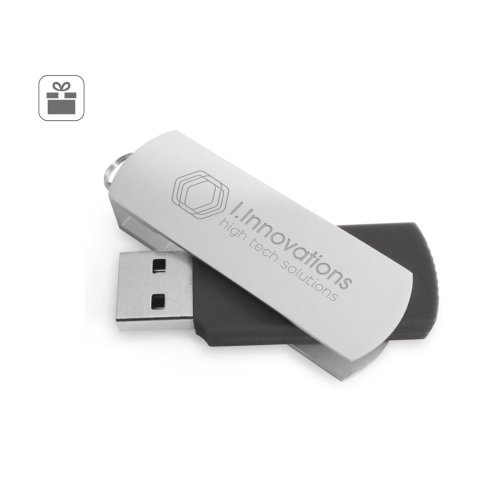 BOYLE 8GB. &Mu;&omicron;&nu;ά&delta;&alpha; flash USB 8 GB &mu;&epsilon; &mu;&epsilon;&tau;&alpha;&lambda;&lambda;&iota;&kappa;ό &kappa;&lambda;&iota;&pi;