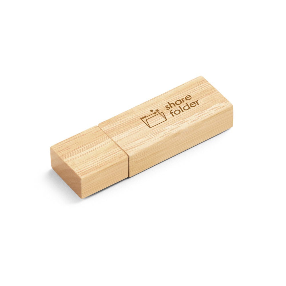 VENTER 8GB. Chiave USB da 8 GB in bambù