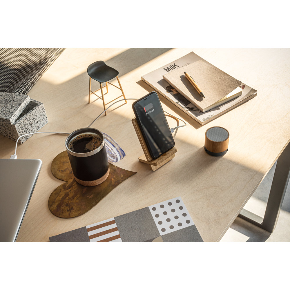 RE-GLASHOW. Altoparlante portatile da 3W con autonomia di 4h30m in ABS riciclato (100% rABS)