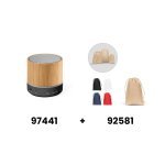 RE-GLASHOW. Difuzor portabil de 3W cu o durată de viață a bateriei de 4h30m pe ABS 100% reciclat (100% rABS)