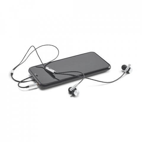 VIBRATION. VIBRATION Слушалки с микрофон - сребърен