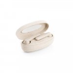 FOURIER. Безжични слушалки от влакна на пшенична слама и PP с 3-часов живот на батерията - естествен