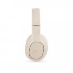 FEYNMAN. Сгъваеми безжични слушалки с 4-часов живот на батерията от пшенична слама и ABS - естествен