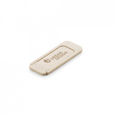 TOWNES. Wheat straw fibre and PP webcam protector - Natural