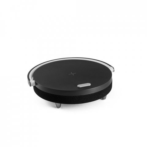 BLASTY. 4-in-1 luidspreker in ABS, PP en stof - Zwart