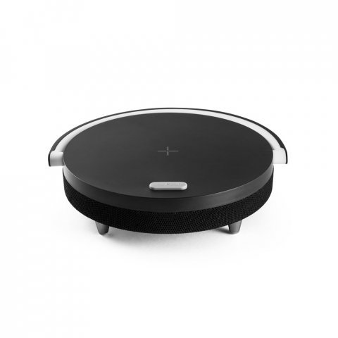 BLASTY. 4-in-1 luidspreker in ABS, PP en stof - Zwart