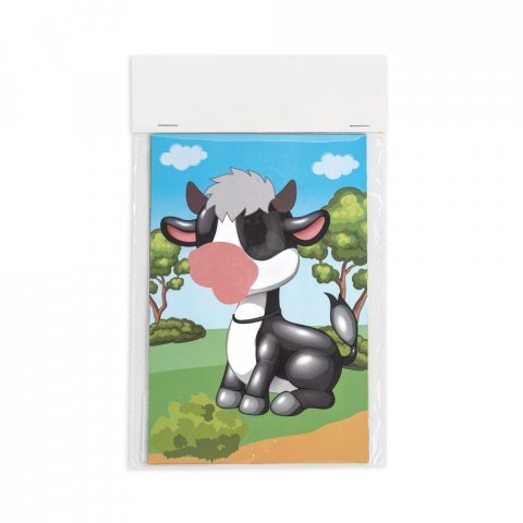 MADAGASCAR. s&aelig;t med klisterm&aelig;rker 6 ark - Hvid