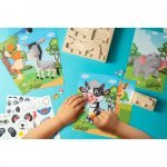 MADAGASCAR. s&aelig;t med klisterm&aelig;rker 6 ark